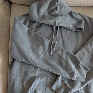 Carhartt - Size L, Light Blue/Gray Heavyweight Hoodie - Men's